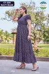 CT 339 By Chansi Trendz Poly Cotton One Piece Western Dress Suppliers In India 